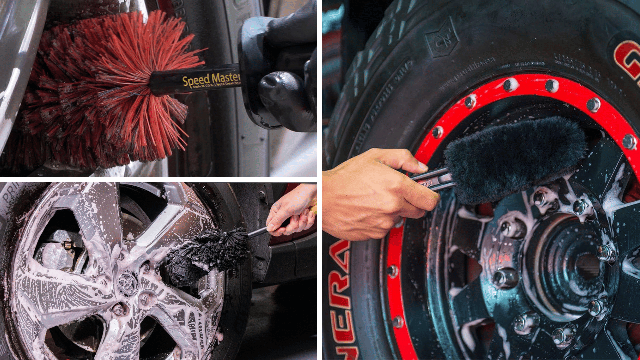 Clean That Rim With Ease Using A Wheel Brush Clean That Rim With Ease Using A Wheel Brush