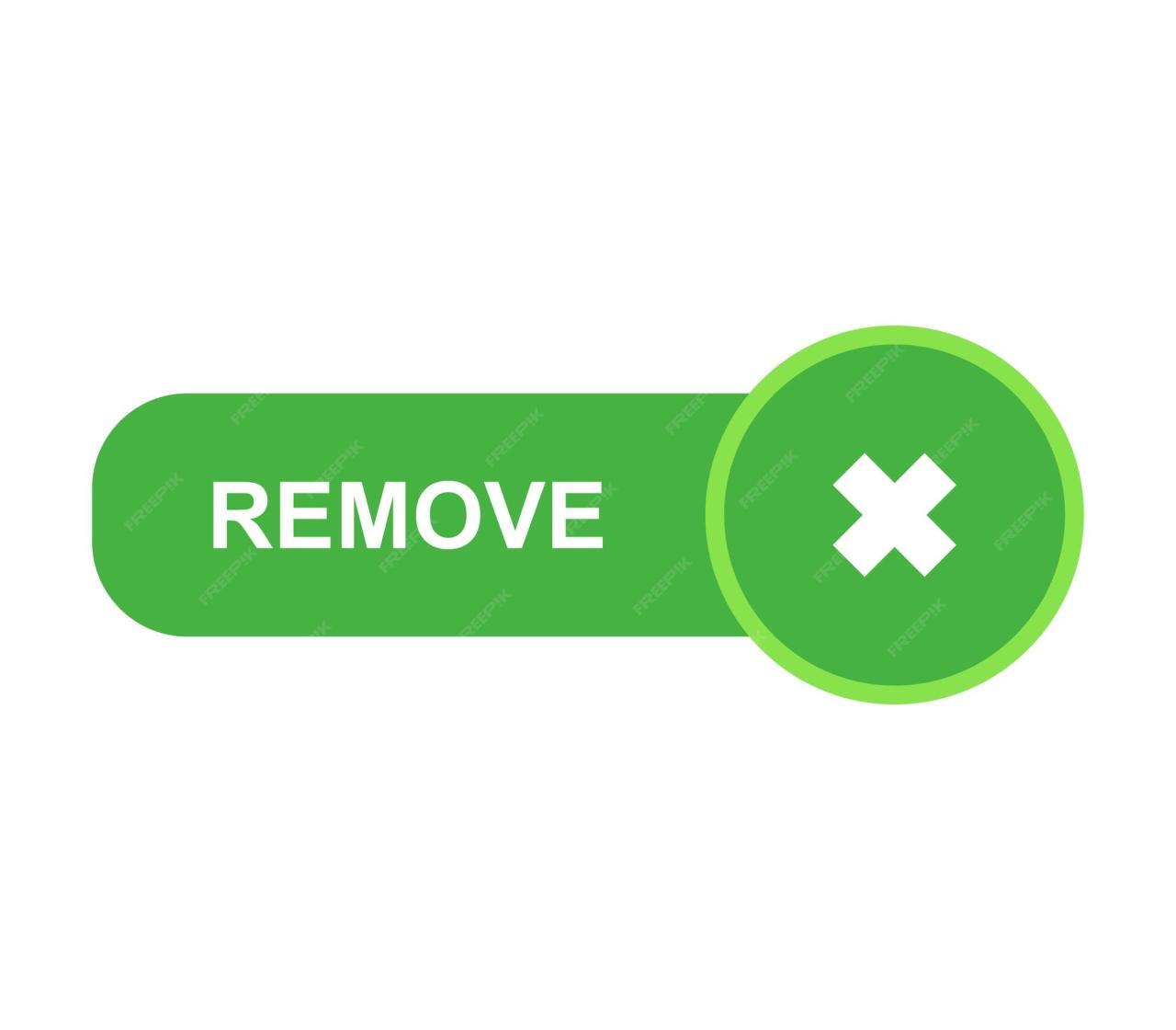 Premium Vector | Remove sign Premium Vector | Remove sign